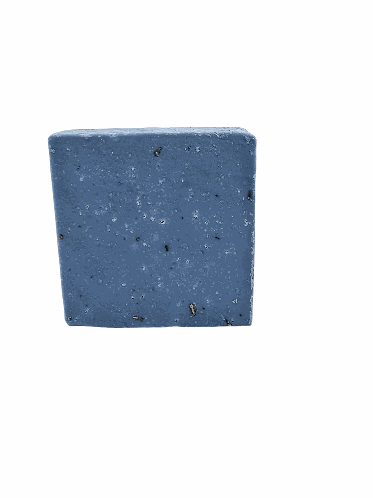 Exfoliating Blueberry Soap bar with oatmeal and sea salt.