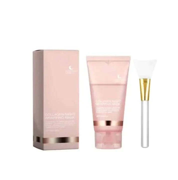 Radiant Skin Collagen Mask with peel-off formula, collagen, and hydrating ingredients for smooth, firm, and radiant skin.