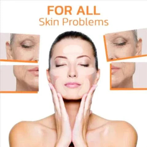 Woman using collagen soluble eye mask for firming and hydrating under-eye skin with anti-aging benefits