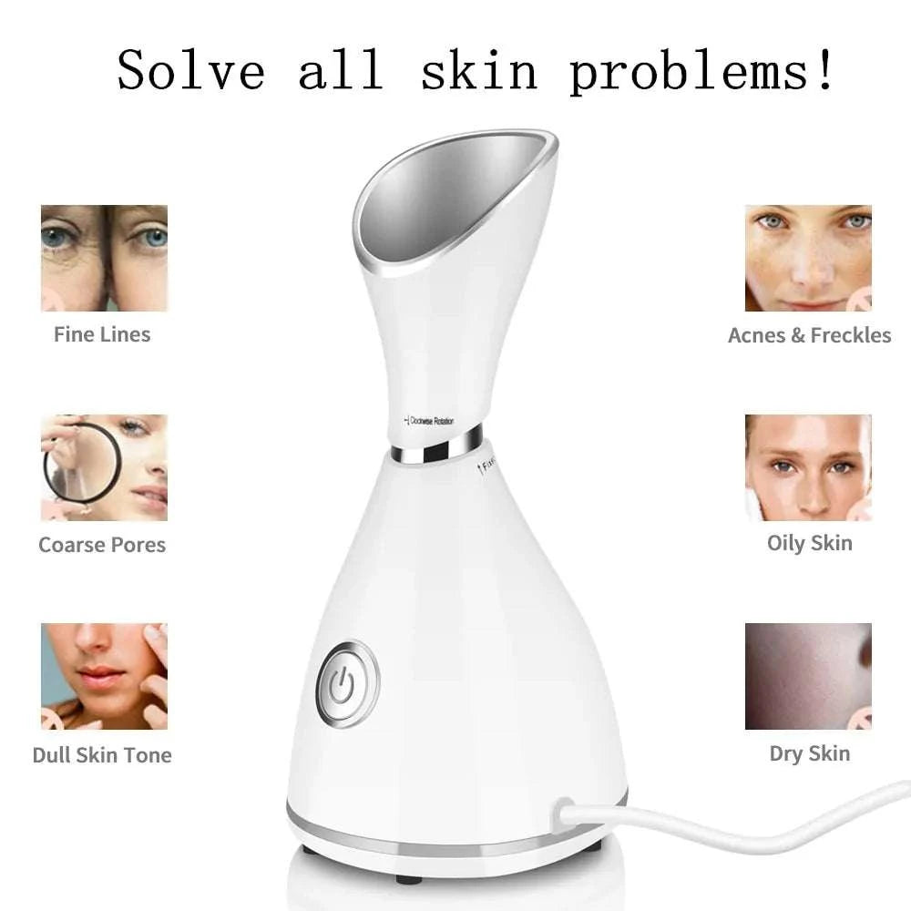 Face Steamer SPA Facial Humidifier Vaporizer for skin hydration and care.