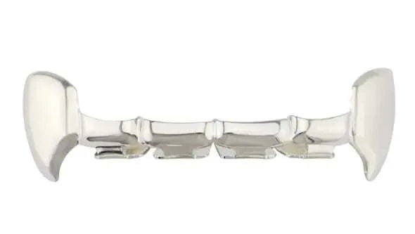 Silver gold bucktooth caps grillz for hip-hop style and costumes