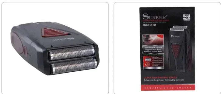 Smooth Shave Head electric shaver replacement with advanced floating cutter technology and USB charging.