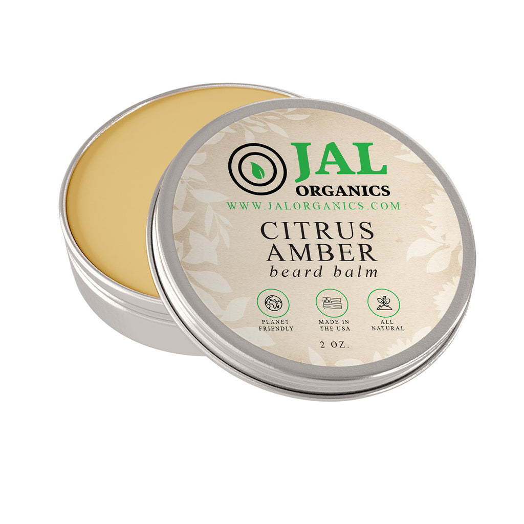 JAL Organics Citrus Amber Beard Balm