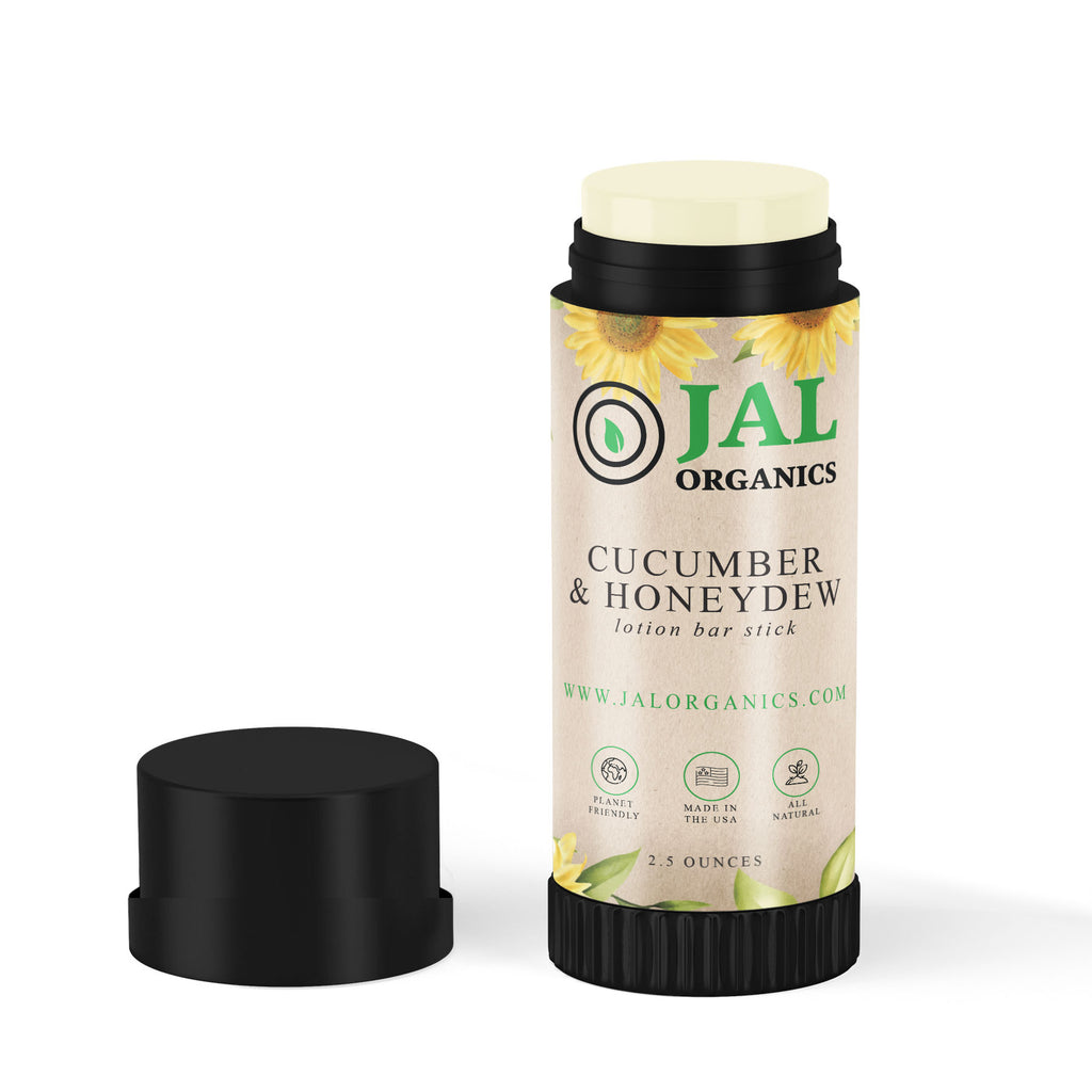 JAL Organics Cucumber and Honeydew Lotion Bar Stick