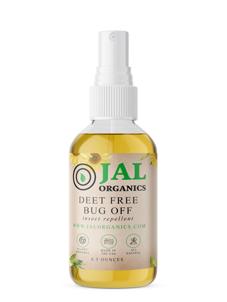 JAL Organics Deet Free Bug Off Spray. 