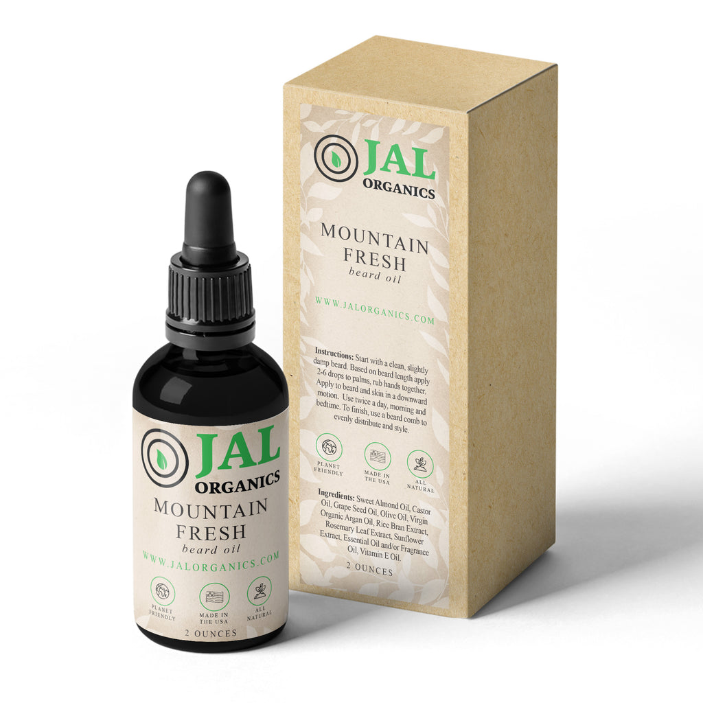 JAL Organics  Mountain Fresh Beard Oil 